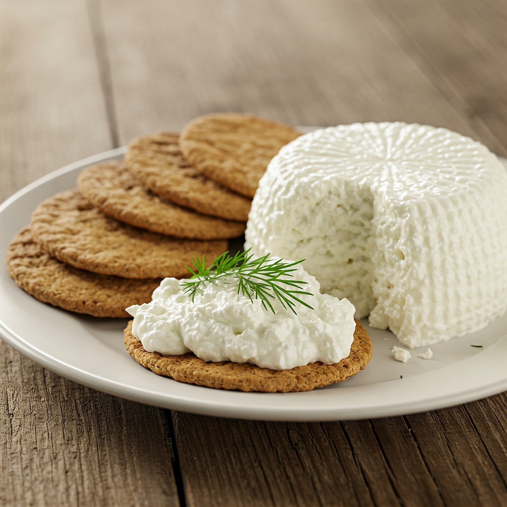 Crowdie with Oatcakes Recipe