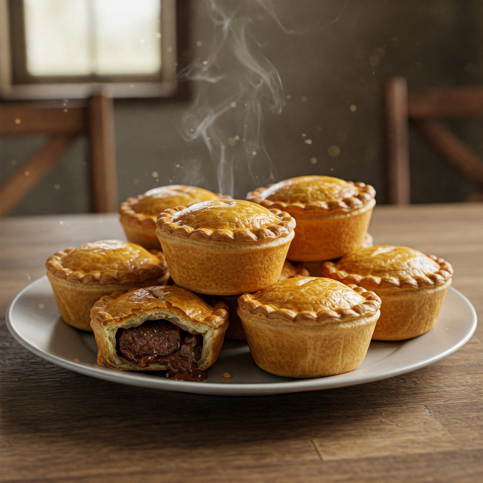 Mini Steak Pies recipe