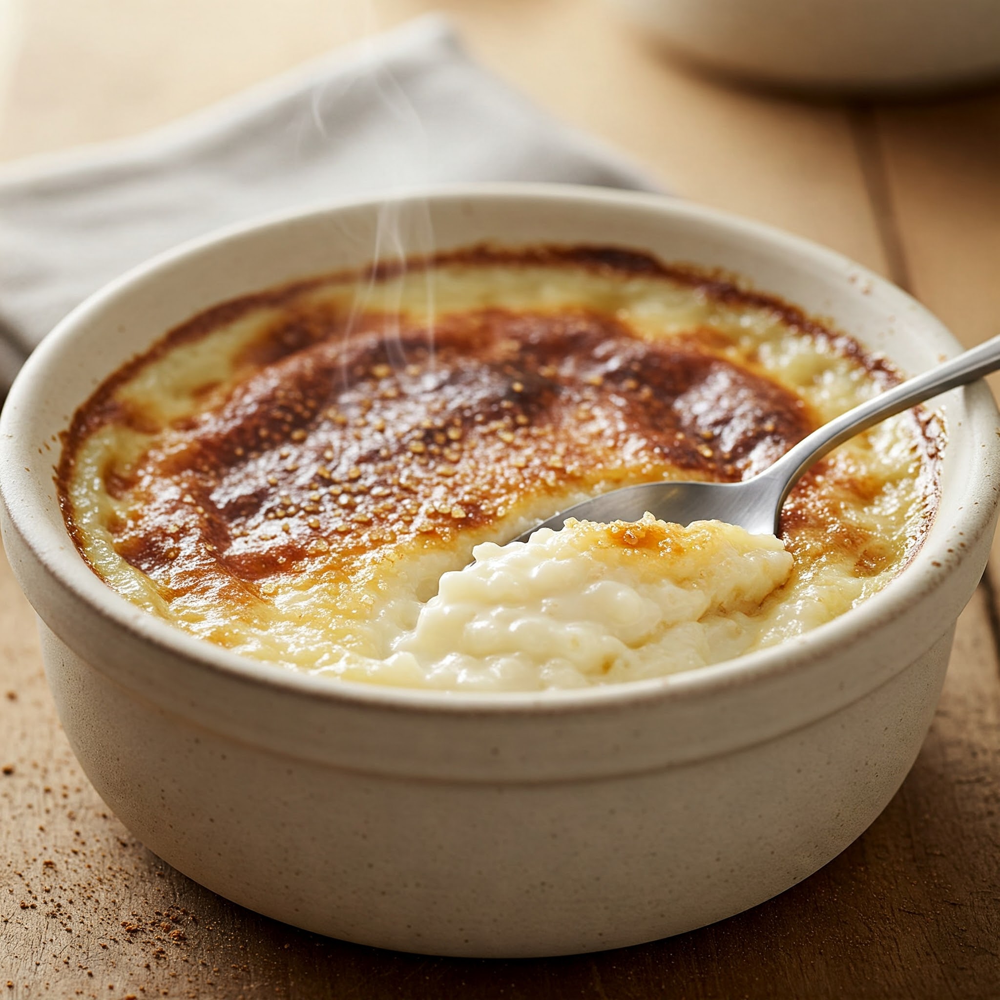 Traditional Scottish Rice Pudding